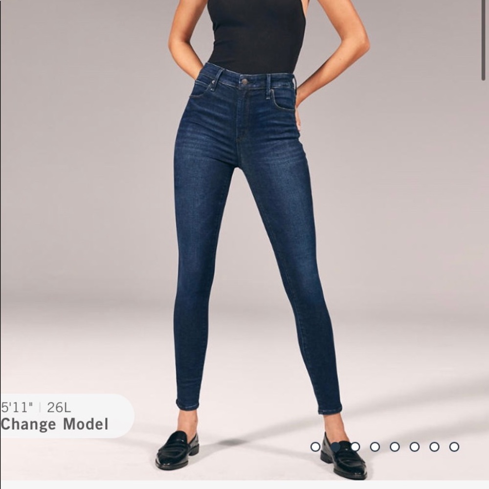 Abercrombie & Fitch -Simone High Rise Super Skinny